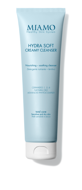 Miamo Total Care Hydra Soft Creamy Cleanser - Detergente Lenitivo Per Pelle Sensibile E Secca - 150 Ml